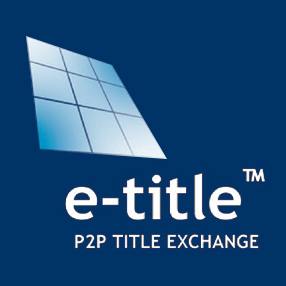 E-title logo